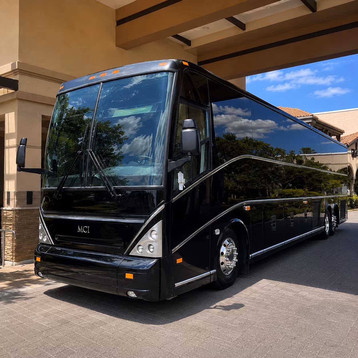 corporate shuttle services for boeing volvo and the charleston convention center