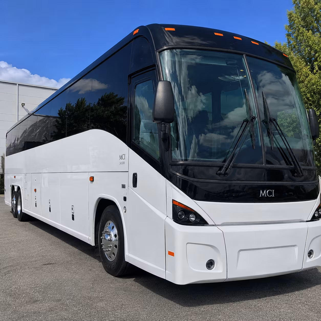 north charleston bus rental service area