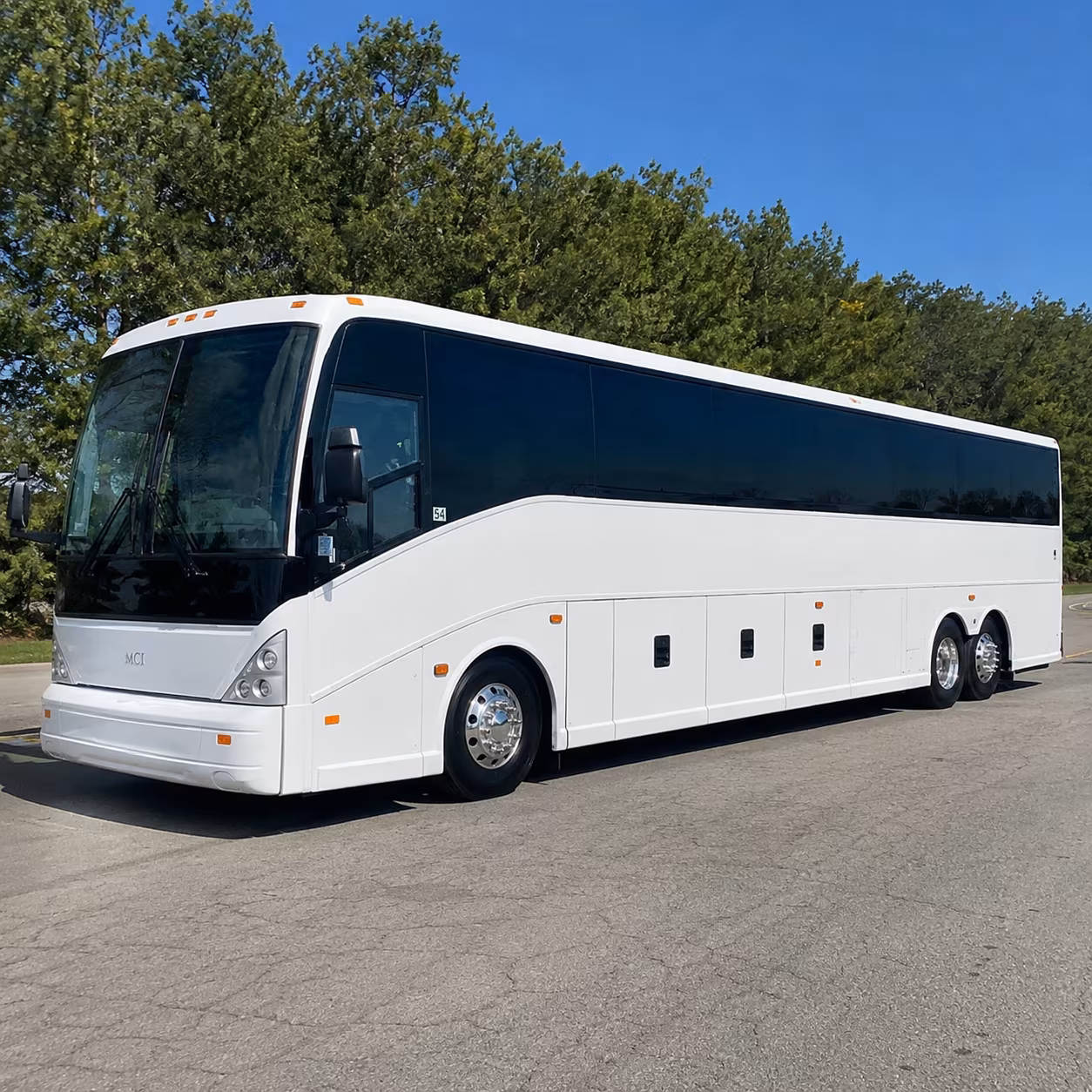 north charleston charter bus services exterior