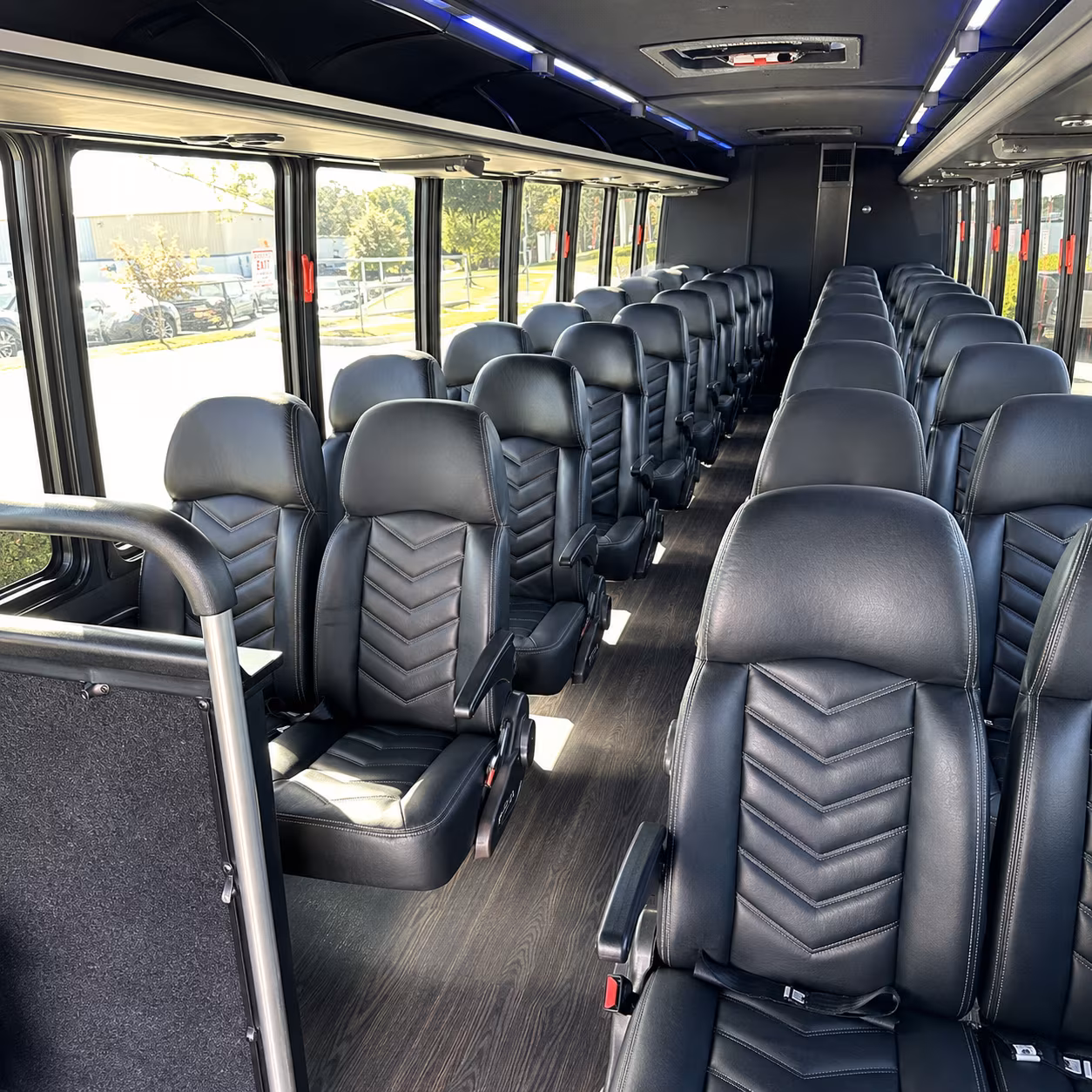 north charleston employee transportation onboard seating