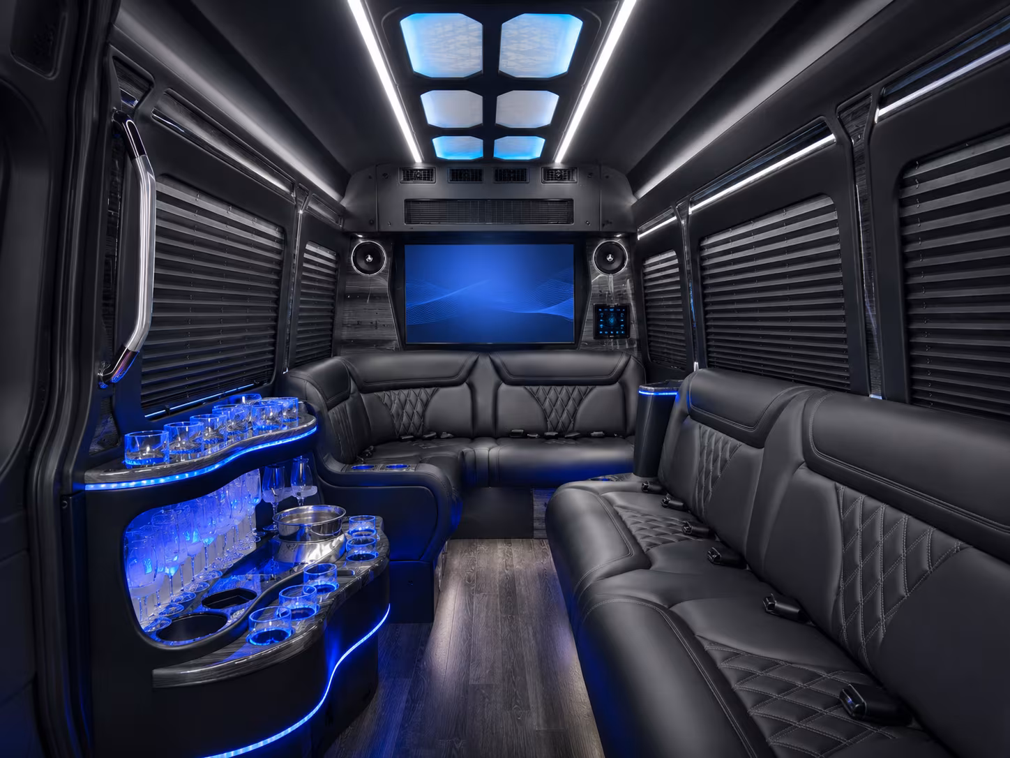 sprinter van transportation for groups and events across north charleston
